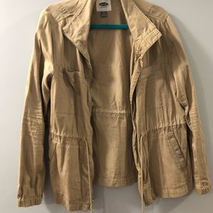 Tan cargo jacket